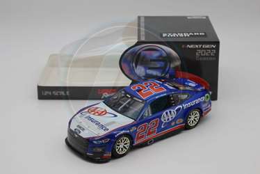 Joey Logano 2022 AAA Insurance 1:24 Elite Nascar Diecast Joey Logano, Nascar Diecast, 2022 Nascar Diecast, 1:24 Scale Diecast, pre order diecast, Elite