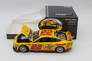 Joey Logano 2022 Shell-Pennzoil 1:24 Elite Nascar Diecast Joey Logano, Nascar Diecast, 2022 Nascar Diecast, 1:24 Scale Diecast, pre order diecast, Elite