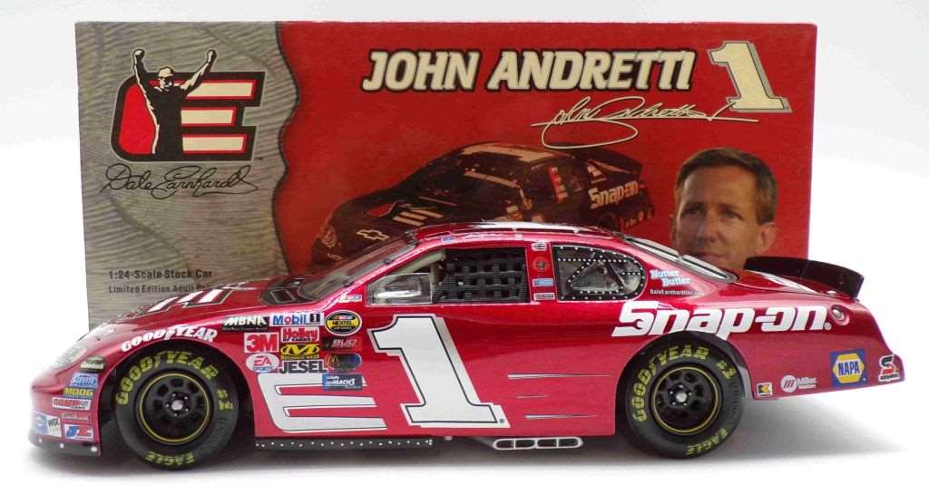 John Andretti 2004 #1 Dale Earnhardt Legacy / Snap-on 1:24 Nascar Diecast