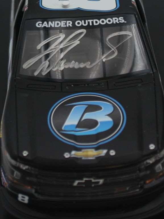 John Hunter Nemechek Autographed 2019 #8 Plan B Sales 1:24 Nascar Diecast