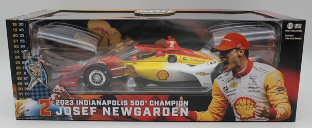 Josef Newgarden / Team Penske #2 Shell Oil Indianapolis 500 Champion 1:18 2023 NTT IndyCar Series Josef Newgarden, 2023,1:18, diecast, greenlight, indy