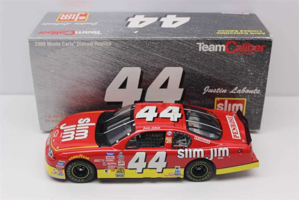 Justin Labonte #44 2000 Slim Jim 1:24 Team Caliber Preferred Nascar Diecast