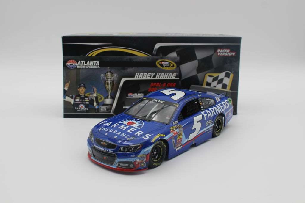 Kasey Kahne 2014 Farmers Insurance Atlanta Win 1:24 Nascar Diecast