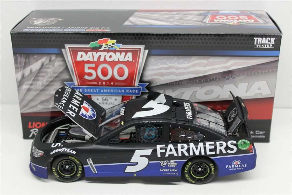 Kasey Kahne 2014 Farmers Insurance HMS 30th Anniversary Test Car 1:24 ...