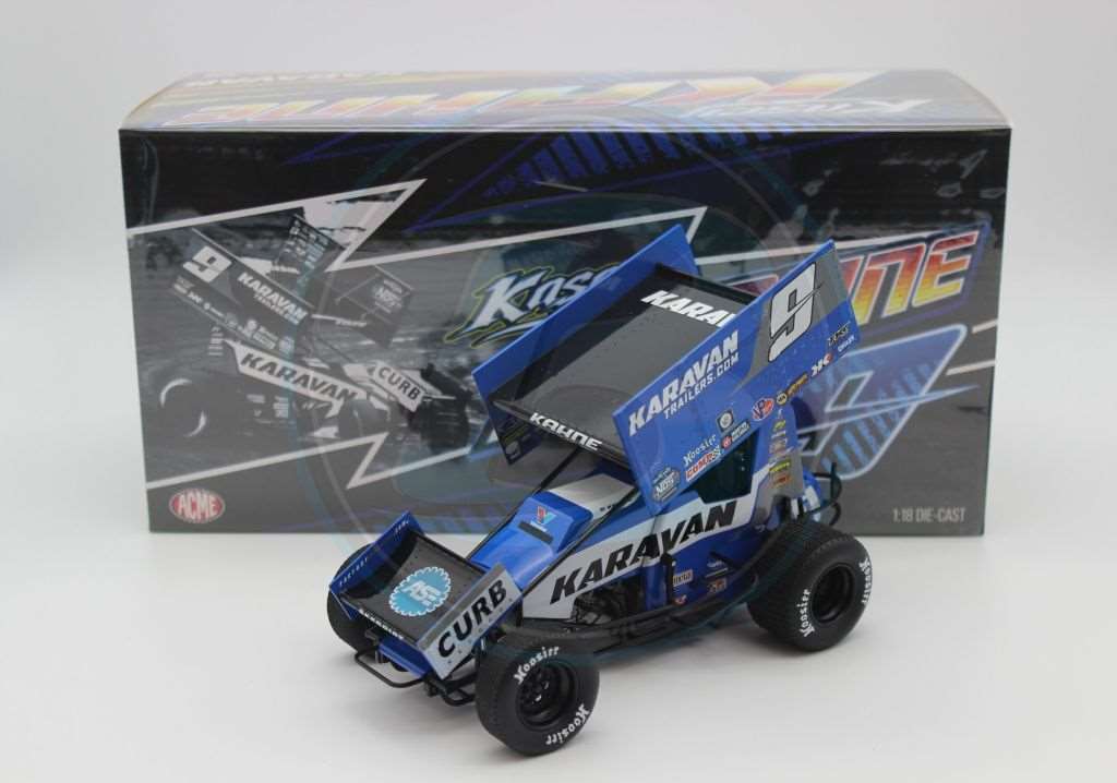 Kasey Kahne 2021 Karavan Trailers 9 1 18 Sprint Car Diecast