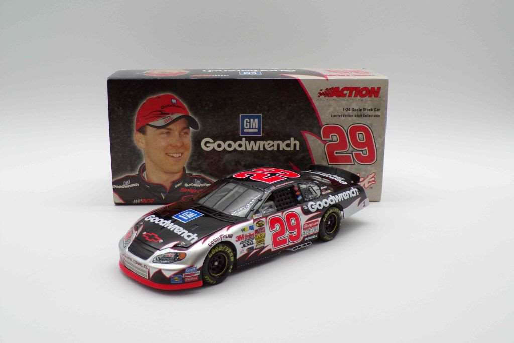 Kevin harvick diecast gold plated 1:24 Goodwrench hotsell / black