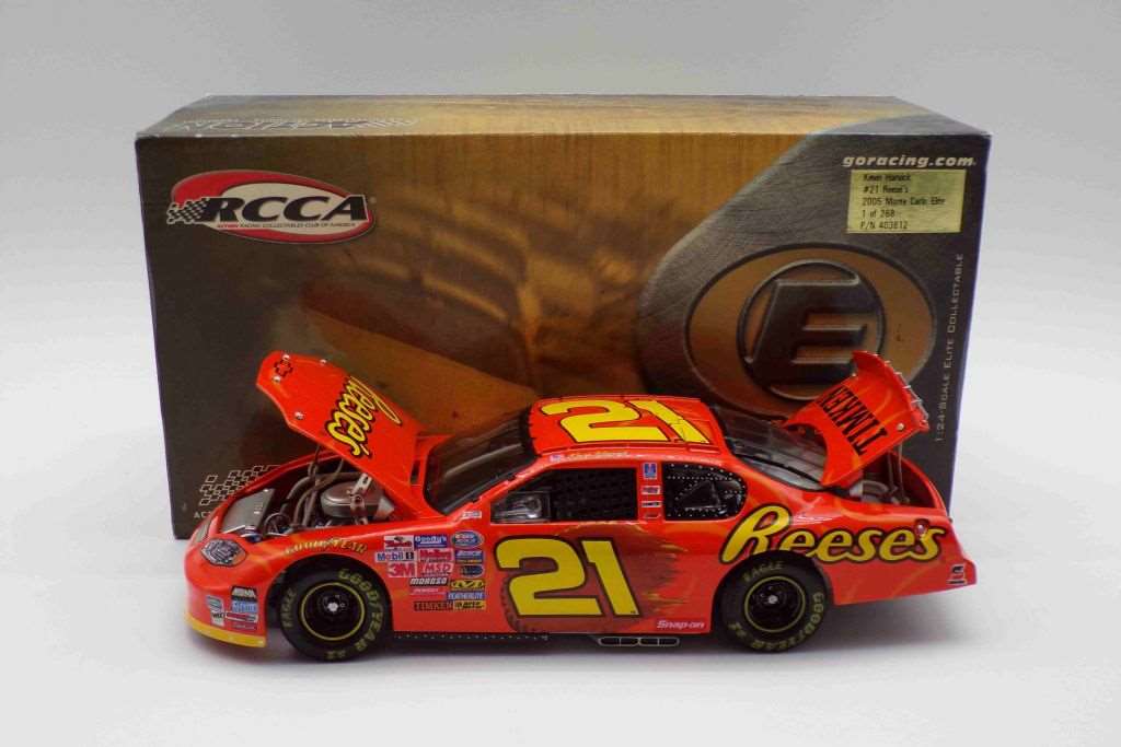 Kevin Harvick 2005 Monte Carlo Elite Nascar diecast car hot Reeses