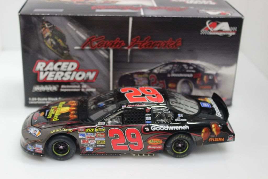 Kevin Harvick 2007 Dual Autographed w/ Richard Childress GM 