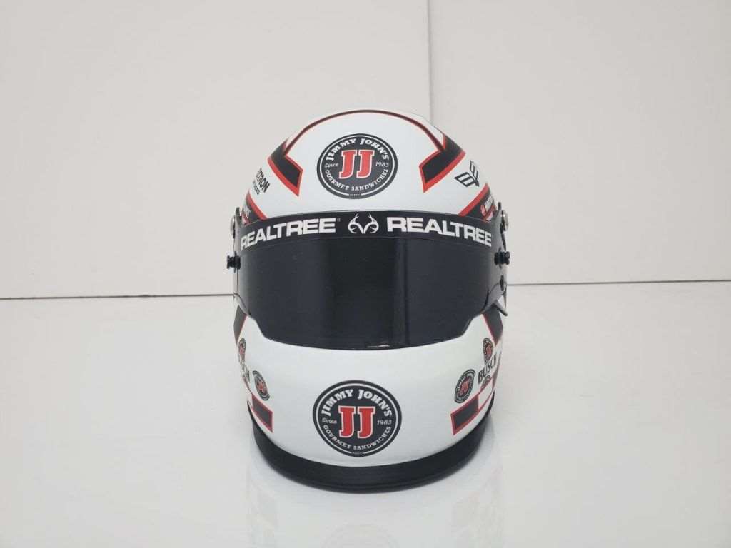 Kevin Harvick SIGNED Jimmy Johns popular MATTE White Mini Helmet - COA - Clean Auto