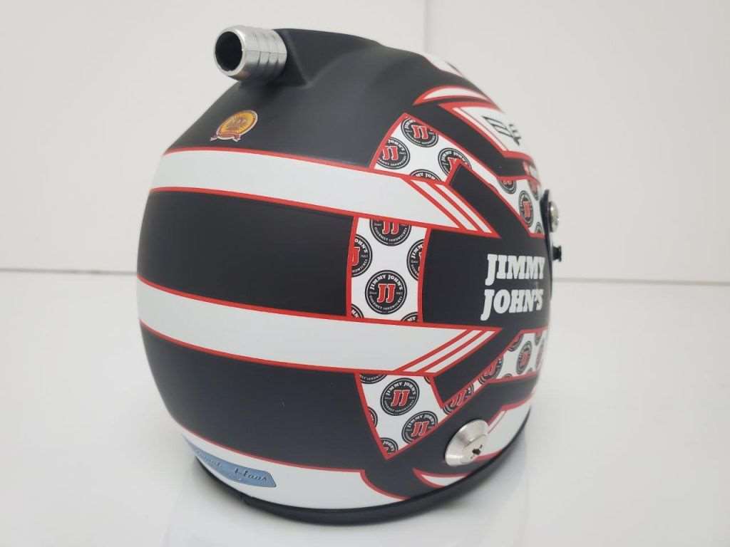 Kevin Harvick SIGNED Jimmy Johns popular MATTE White Mini Helmet - COA - Clean Auto