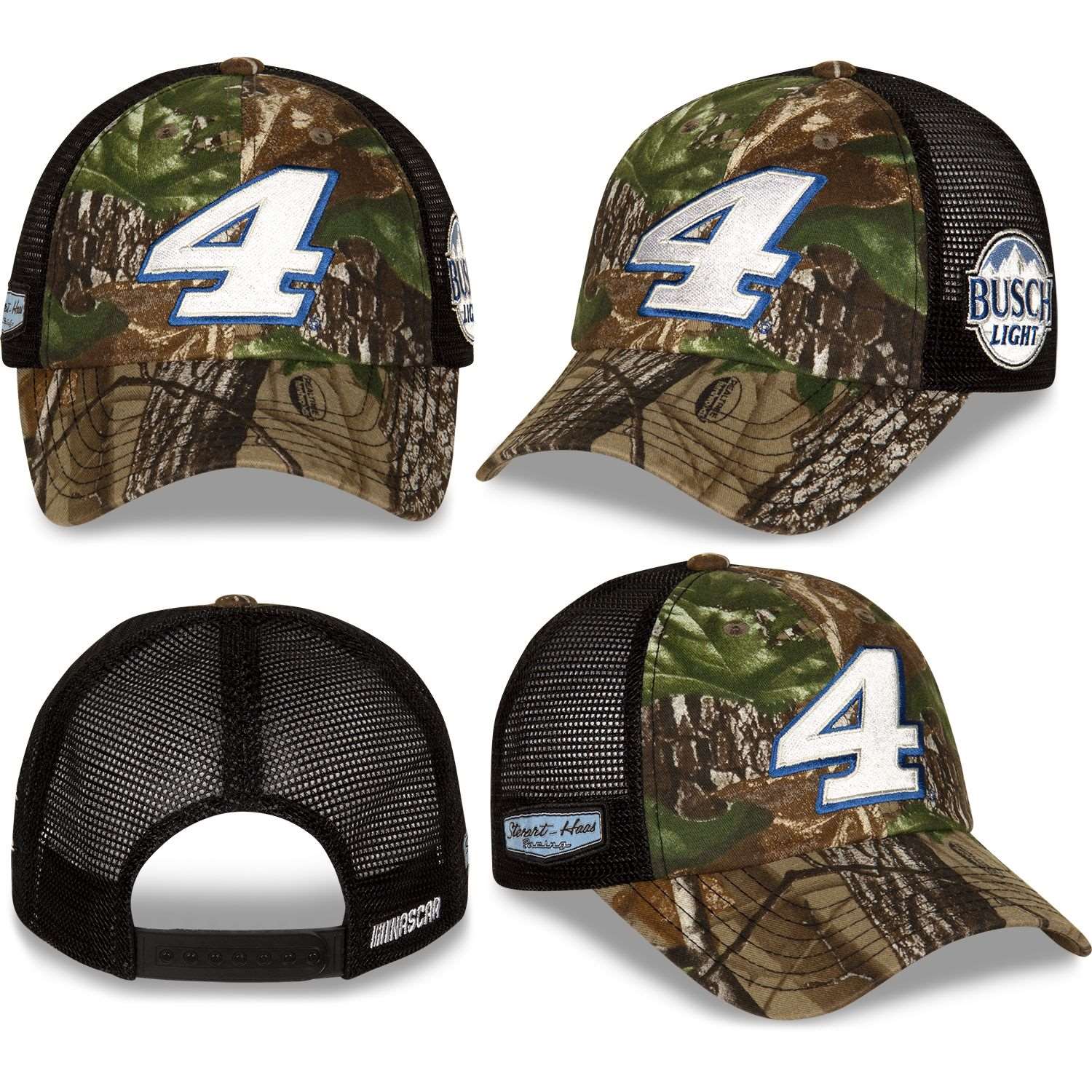 kevin harvick camo hat