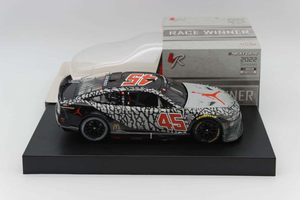 Kurt Busch 2022 Jordan Brand Kansas 5/15 Race Win 1:24 Nascar Diecast