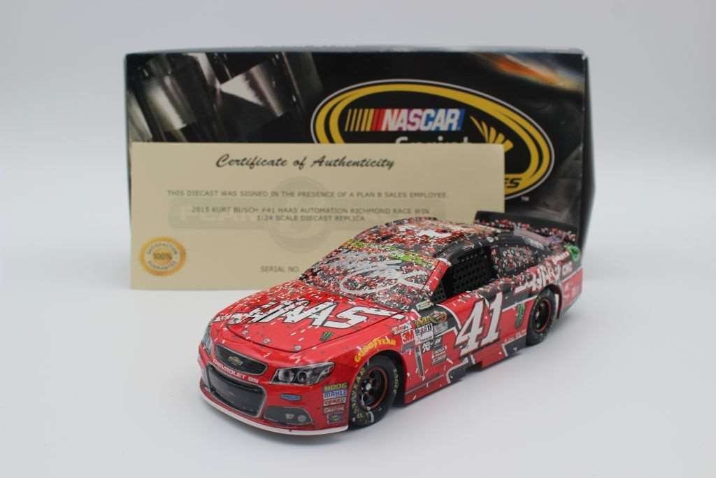 Kurt Busch retailer NASCAR Autograph diecast