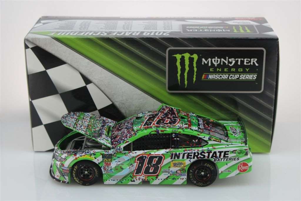 kyle busch race win diecast