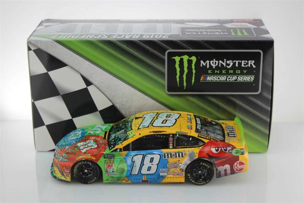 Kyle Busch 2019 M&M Homestead-Miami Race Win 1:24 NASCAR Diecast