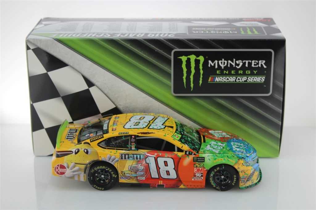 Kyle Busch 2019 M&M Homestead-Miami Race Win 1:24 NASCAR Diecast