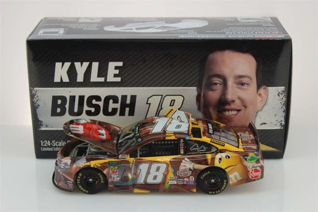 Kyle Busch 2019 M&M's Bar 1:24 Nascar Diecast