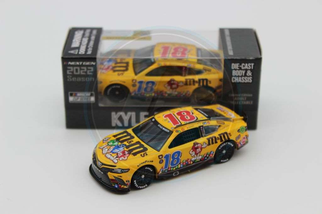 Kyle Busch 2022 M&M's Darlington Throwback 1:64 Nascar Diecast Chassis