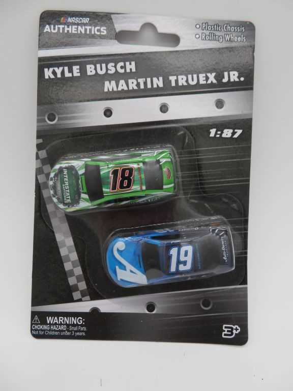 Kyle Busch Martin Truex Jr Interstate Batteries Auto Owners