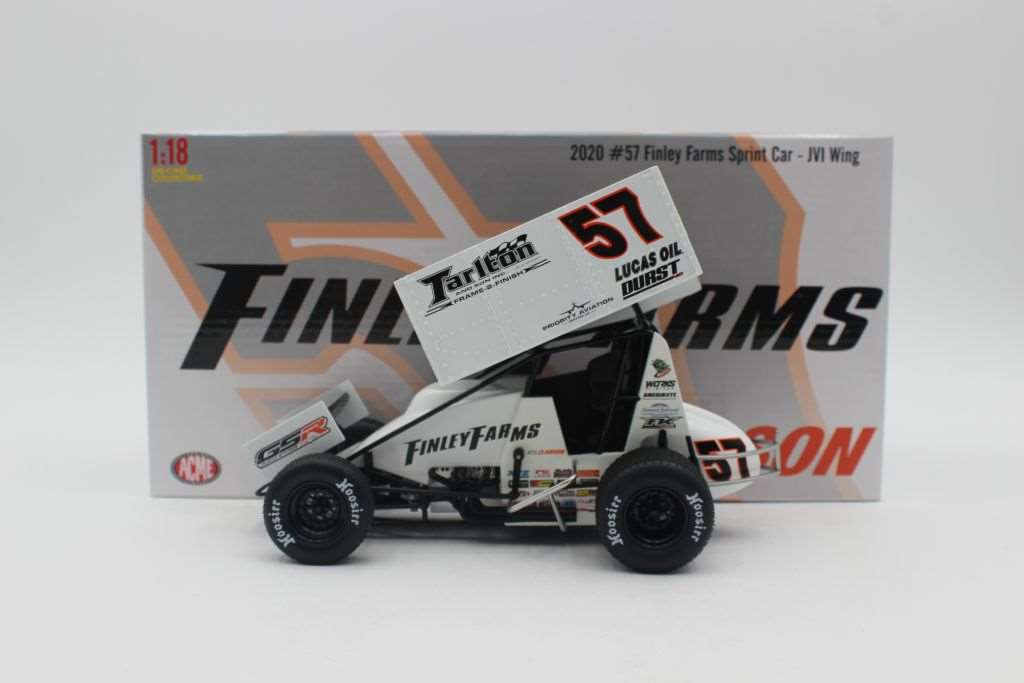 Kyle Larson 2020 Finley Farms JVI Wing #57 1:18 Sprint Car Diecast