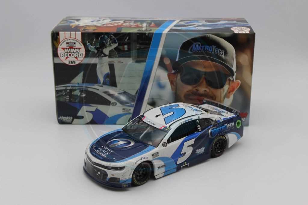 Kyle Larson 2021 MetroTech Charlotte Cup Series Win 1:24 Nascar Diecast