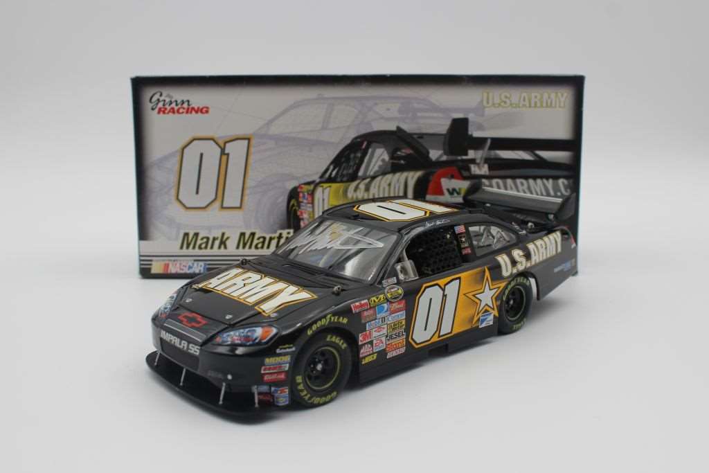 Mark buy Martin 2009 Stealth Autographed Nascar 1:24