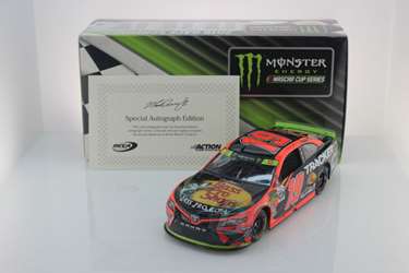 Martin Truex Jr Autographed 2019 Bass Pro Shops Richmond Playoff Race Win 1:24 NASCAR Diecast Federated Auto Parts 400,RICHMOND ,RICHMOND ,43729,2018 Nascar Diecast,1:24 Scale Diecast,pre order diecast