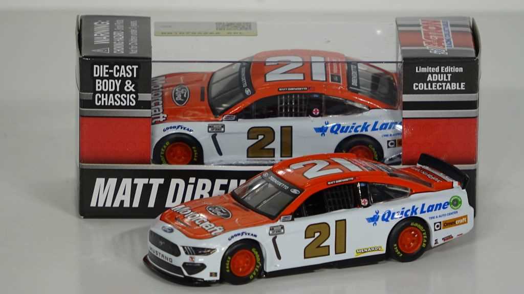 Matt DiBenedetto 2021 Motorcraft 1:64 Nascar Diecast Chassis