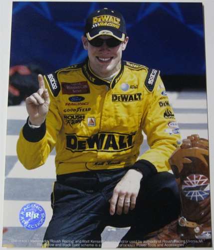 Matt Kenseth Dewalt Texas Win 8 X 10 Photo