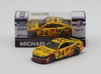 Michael McDowell 2024 Loves RV Stop 1:64 Nascar Diecast Michael McDowell, Nascar Diecast, 2024 Nascar Diecast, 1:64 Scale Diecast,