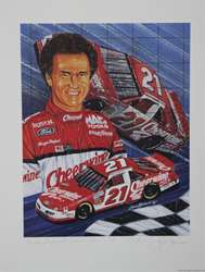 Morgan Shepard 1994 Cheerwine Racing Sam Bass Numbered Print 21"  X 17" Morgan Shepard 1994 Cheerwine Racing Sam Bass Numbered Print 21"  X 17"