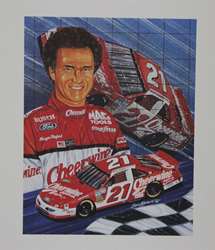 Morgan Shepard 1994 Cheerwine Racing Sam Bass Original Print 21"  X 17" Morgan Shepard 1994 Cheerwine Racing Sam Bass Original Print 21"  X 17"