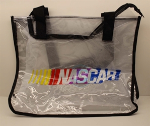 NASCAR Clear Plastic  Tote NASCAR Clear Tote, diecast collectibles, nascar collectibles, nascar apparel, diecast cars, die-cast, racing collectibles, nascar die cast, lionel nascar, lionel diecast, action diecast,racing collectibles, historical diecast,cooler