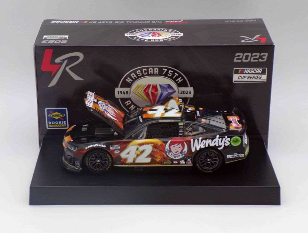 Noah Gragson 2023 Wendy's Baconator 1:24 Nascar Diecast