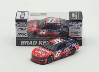 Brad Keselowski 2024 Consumer Cellular 1:64 Nascar Diecast Chassis - FOIL NUMBER DIECAST Brad Keselowski, Nascar Diecast, 2024 Nascar Diecast, 1:64 Scale Diecast,