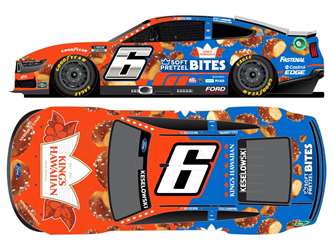 *Preorder* Brad Keselowski 2024 Kings Hawaiian Soft Pretzel Bites 1:64 Nascar Diecast - FOIL NUMBER DIECAST Brad Keselowski, Nascar Diecast, 2024 Nascar Diecast, 1:64 Scale Diecast,