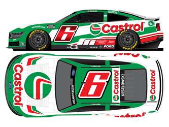 *Preorder* Brad Keselowski 2025 Castrol 1:24 Nascar Diecast - FOIL NUMBER DIECAST Brad Keselowski, Nascar Diecast, 2025 Nascar Diecast, 1:24 Scale Diecast