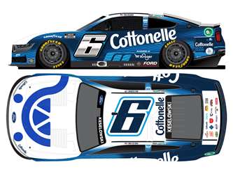 *Preorder* Brad Keselowski 2025 Kroger / Cottonelle 1:24 Nascar Diecast - FOIL NUMBER DIECAST Brad Keselowski, Nascar Diecast, 2025 Nascar Diecast, 1:24 Scale Diecast