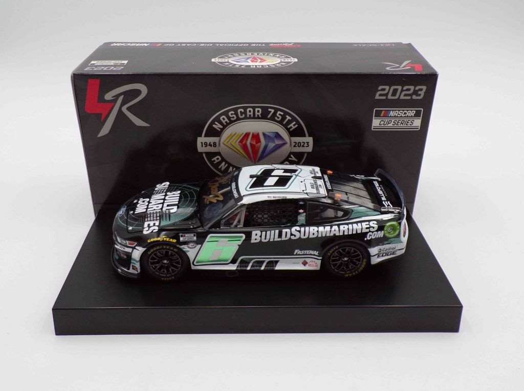 Brad Keselowski Autographed 2023 BuildSubmarines.com 1:24 Nascar Diecast