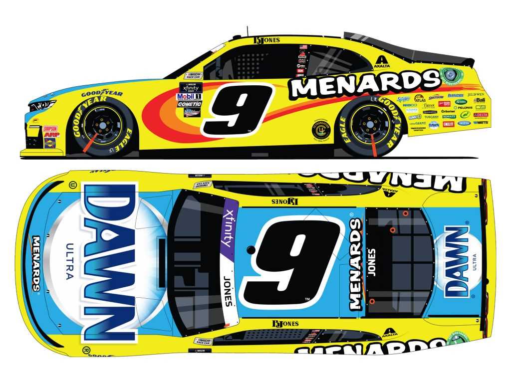 Brandon Jones 2024 Menards Dawn 1 24 Nascar Diecast