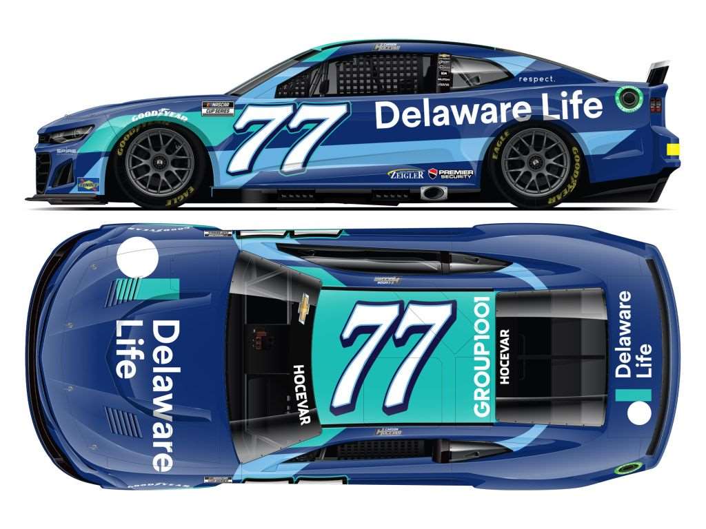 Carson Hocevar 2024 Delaware Life 1:24 Nascar Diecast