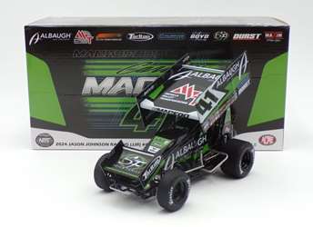 Carson Macedo 2024 Albaugh #41 1:18 Sprint Car Diecast Carson Macedo, sprint diecast, diecast collectibles, dirt racing, sprint car, diecast cars, die-cast, racing collectibles, nascar die cast, lionel nascar, lionel diecast, action diecast, university of racing diecast, nhra diecast, nhra die cast, racing collectibles, historical diecast, nascar hat, nascar jacket, nascar shirt