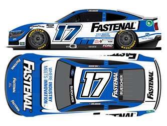 *Preorder* Chris Buescher 2025 Fastenal 1:24 Nascar Diecast - FOIL NUMBER DIECAST Chris Buescher, Nascar Diecast, 2025 Nascar Diecast, 1:24 Scale Diecast