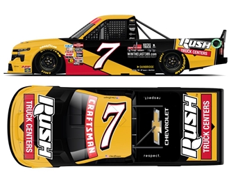 *Preorder* Clint Bowyer 2024 Rush Truck Centers Truck Series 1:24 Color Chrome Nascar Diecast - Truck Series Clint Bowyer, Nascar Diecast, 2024 Nascar Diecast, 1:24 Scale Diecast