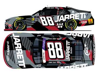 *Preorder* Connor Zilisch 2025 #88 Jarrett 1:24 Nascar Diecast - Xfinity Series Connor Zilisch, Nascar Diecast, 2025 Nascar Diecast, 1:24 Scale Diecast