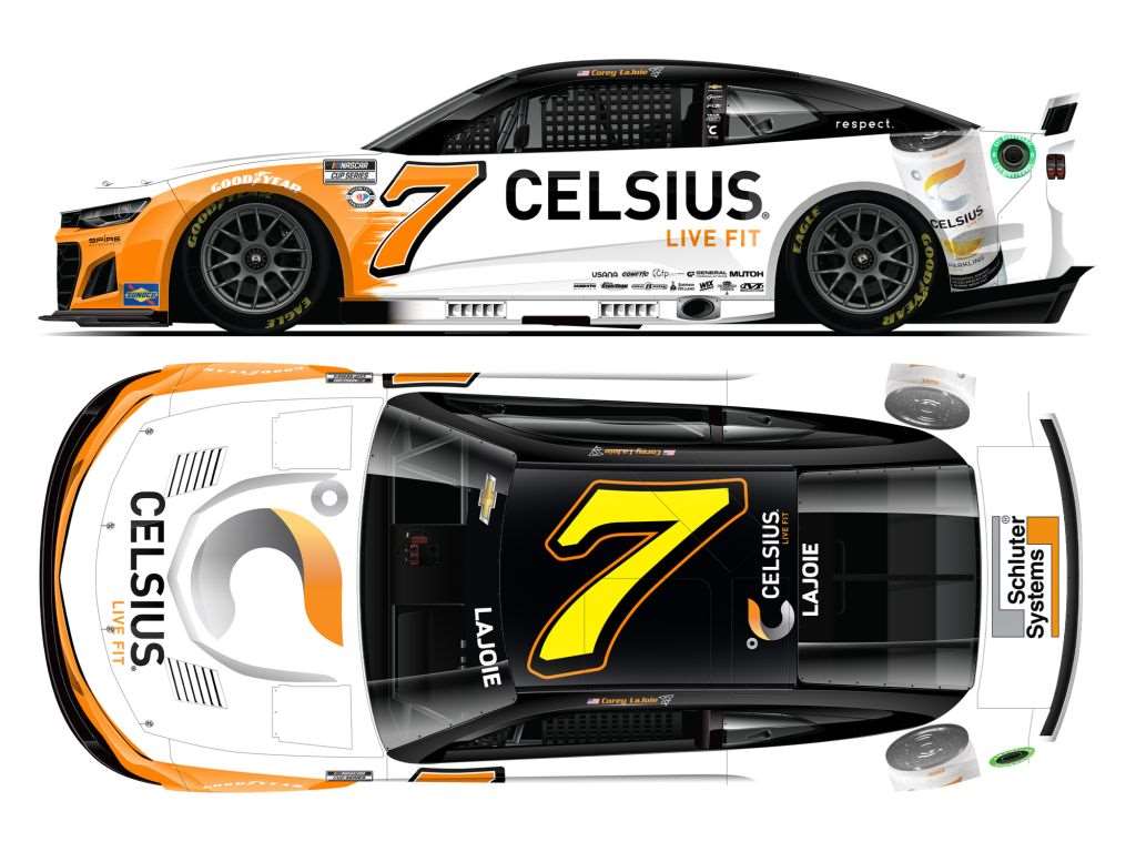 Corey LaJoie Autographed 2023 Celsius 1:24 Nascar Diecast