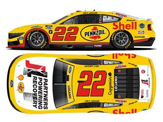 *Preorder* Joey Logano 2024 Shell-Pennzoil / Joey Logano Foundation 1:24 Nascar Diecast Joey Logano, Nascar Diecast, 2024 Nascar Diecast, 1:24 Scale Diecast