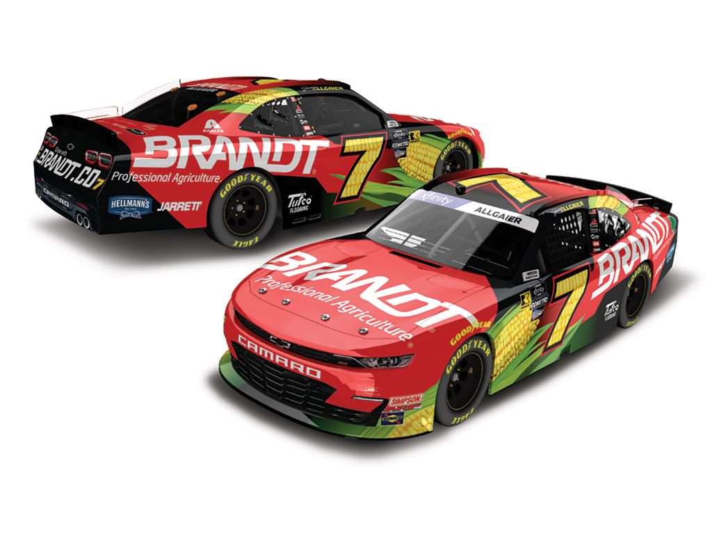 *Preorder* Justin Allgaier Brandt 1:24 Autographed Nascar Diecast