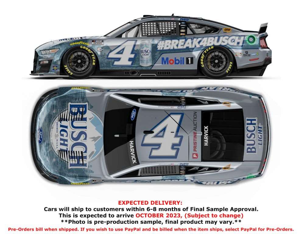 Kevin Harvick 2023 Busch Light #BREAK4BUSCH 1:64 Nascar Diecast