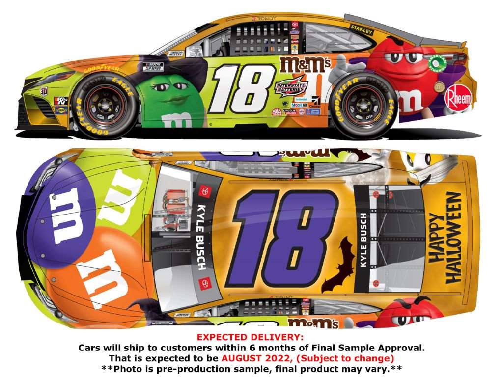 kyle busch halloween diecast